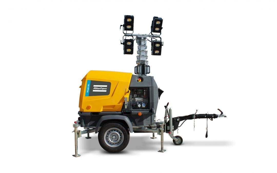 LED-Lichtmast Atlas Copco HiLight H6+