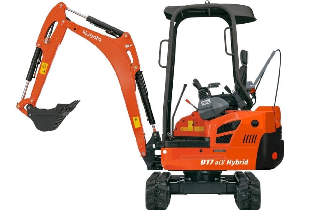 Kubota U17-3 Hybrid (Diesel / Starkstrom)